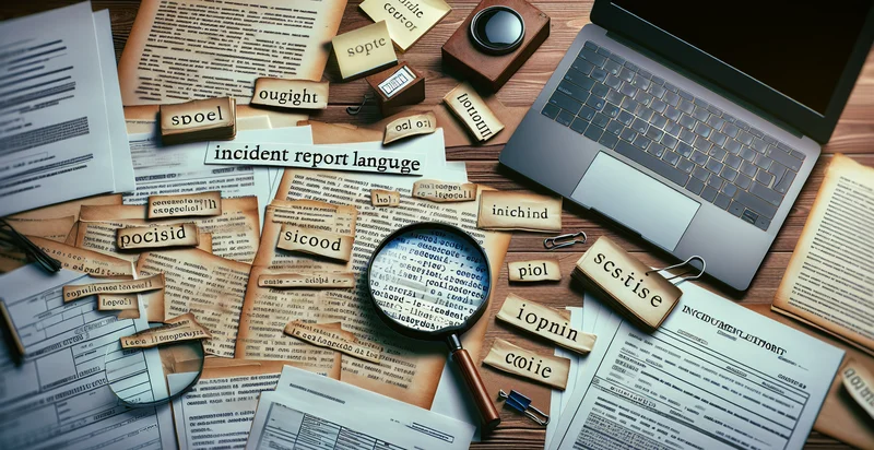 language of incident report identifier