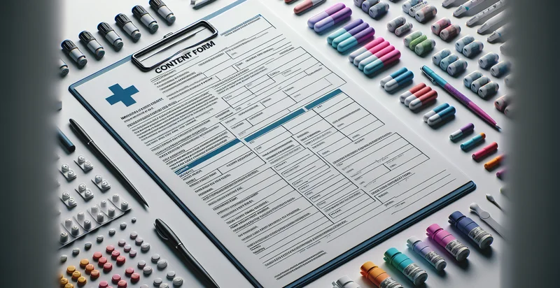 language of medical consent form identifier