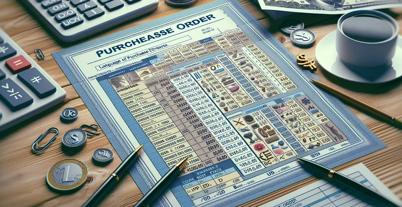 language of purchase order identifier