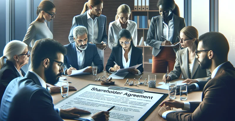 language of shareholder agreement identifier