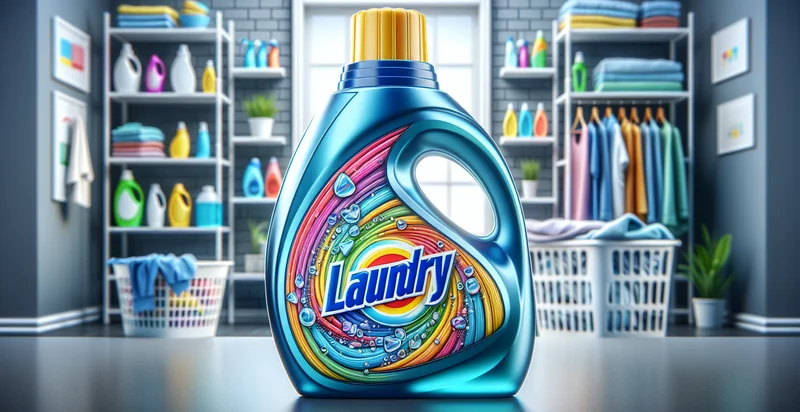 laundry detergent by logo identifier