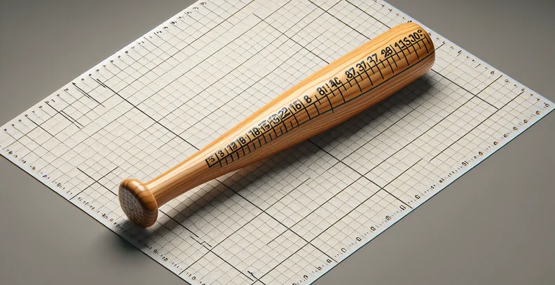 length of baseball bat in inches identifier