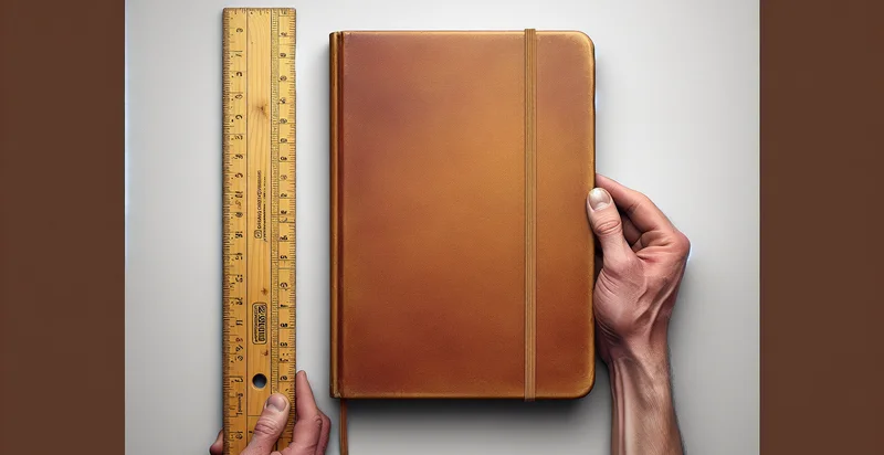 length of notebook in inches identifier