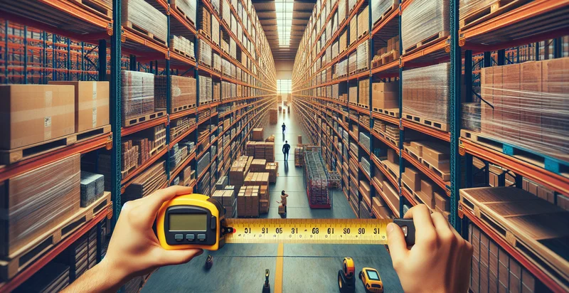 length of pallet rack in feet identifier