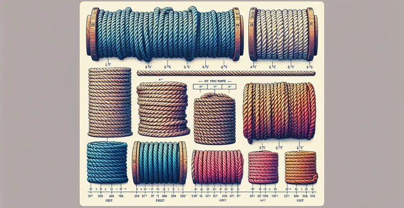 length of rope in feet identifier