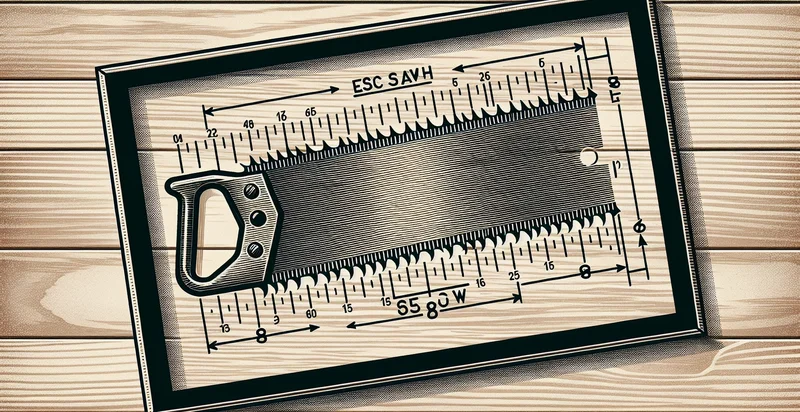 length of saw blade in inches identifier