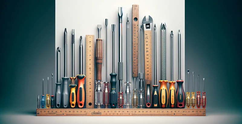 length of screwdriver in inches identifier