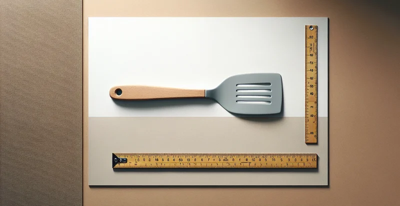 length of spatula in inches identifier