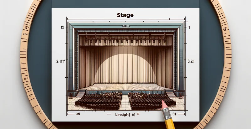 length of stage in feet identifier