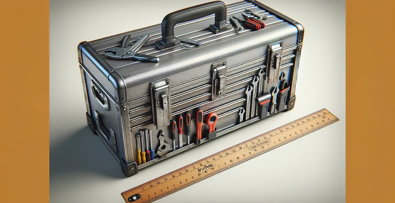 length of toolbox in inches identifier