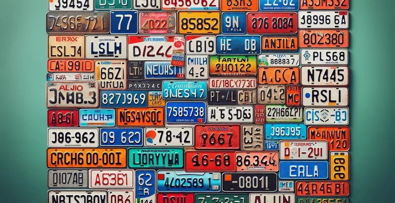 license plates identifier