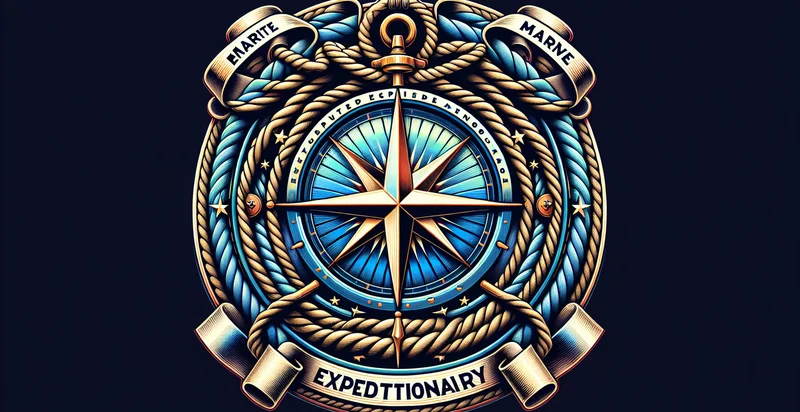 marine expeditionary emblem identifier