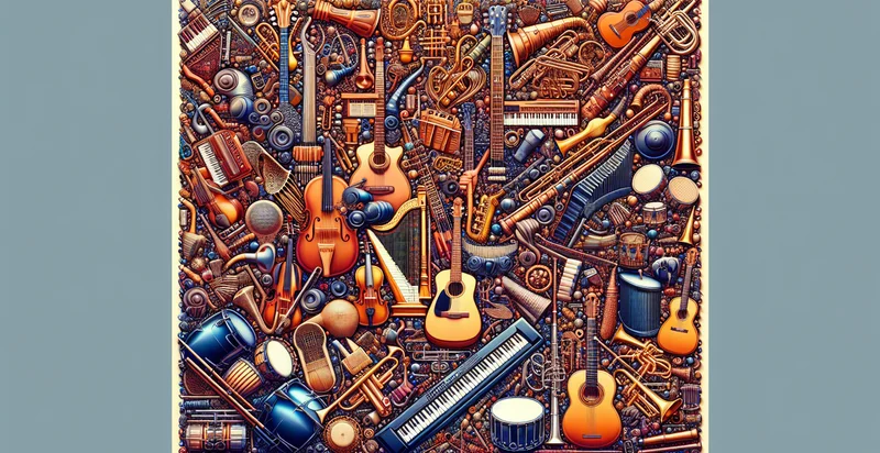 musical instruments by logo identifier