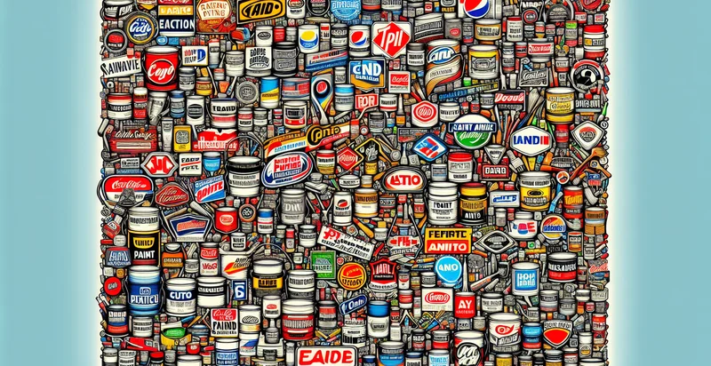 paint brands by logo identifier