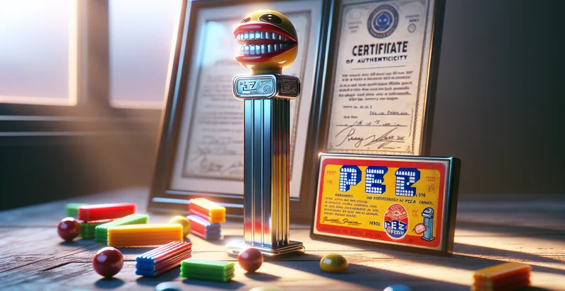 pez dispenser authenticity identifier