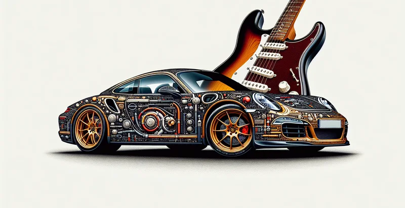 porsche make by fender identifier