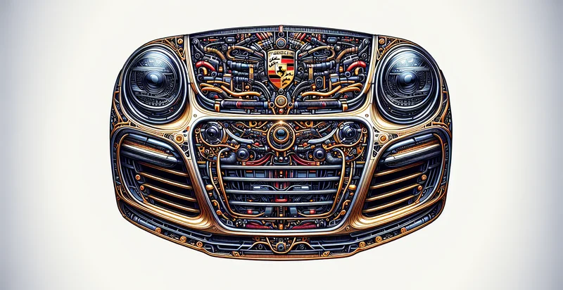 porsche make by grille identifier