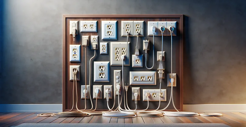 power cord outlet locations identifier