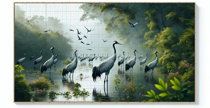 presence of cranes identifier