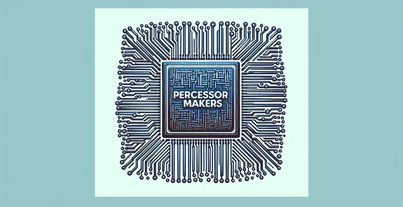 processor makers by logo identifier