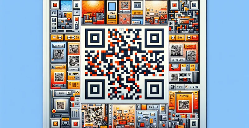 qr code contrast level identifier