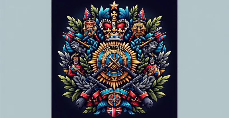 regiment crest type identifier