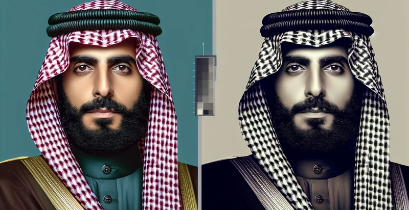 saudi leader by picture identifier