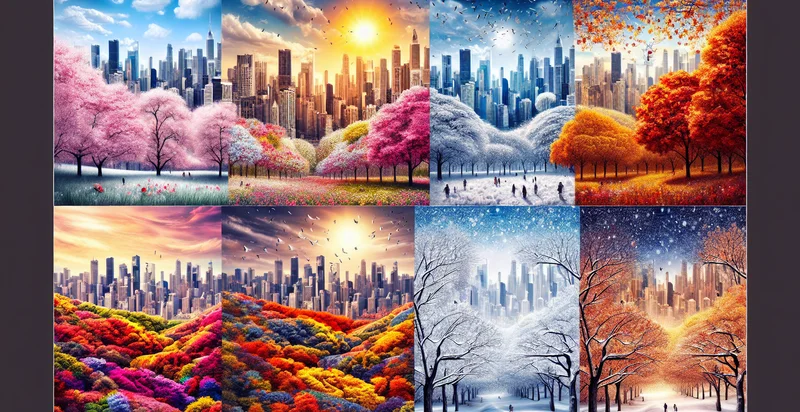 skyline during seasons identifier