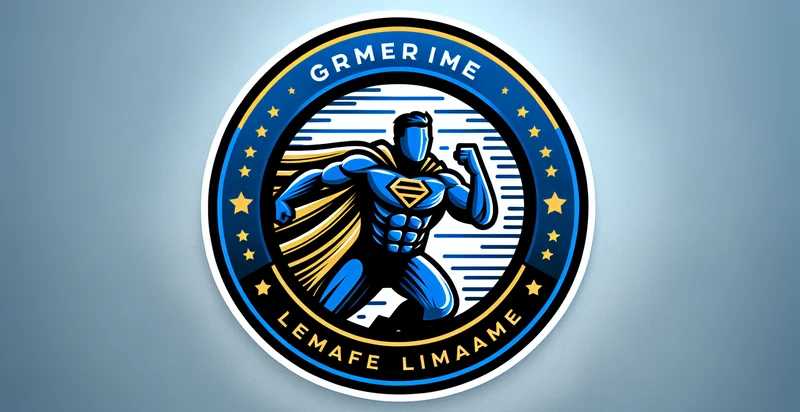 superhero logo type identifier