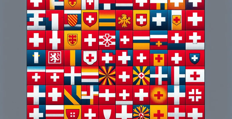 swiss canton flags identifier