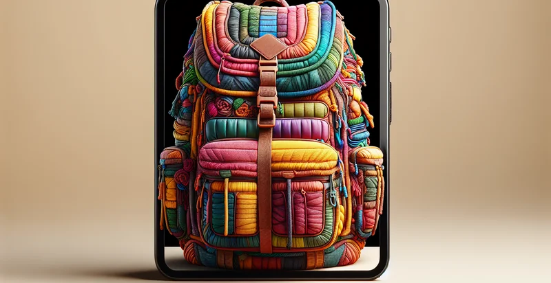 the color of a backpack identifier