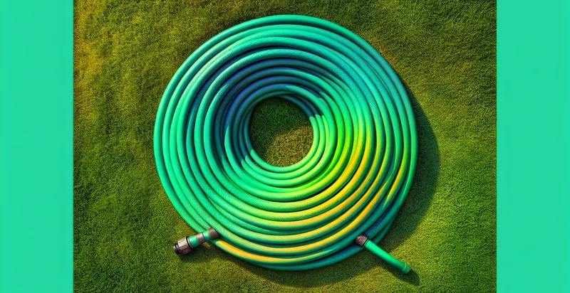 the color of a garden hose identifier