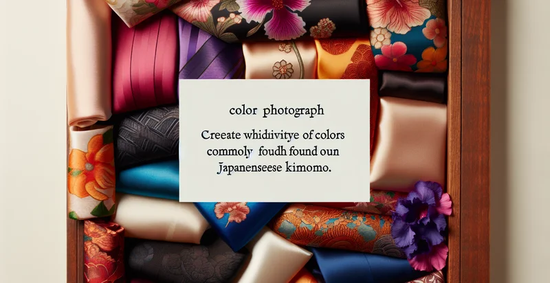 the color of a kimono identifier