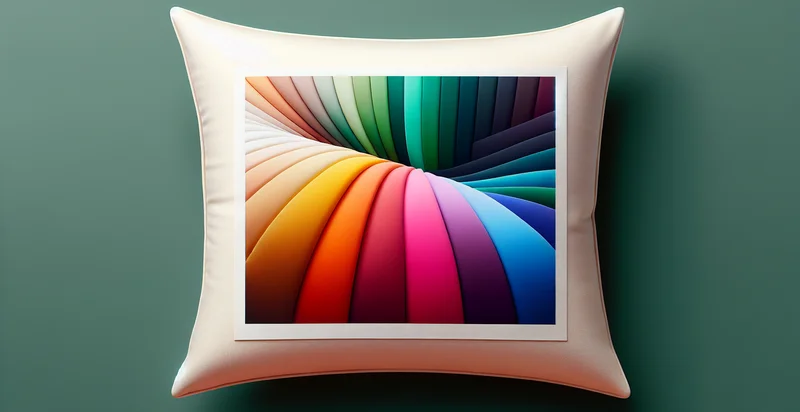 the color of a pillow identifier