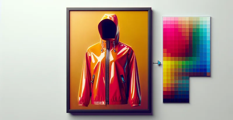 the color of a raincoat identifier