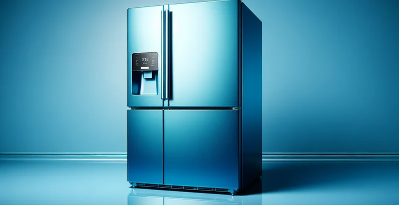 the color of a refrigerator identifier