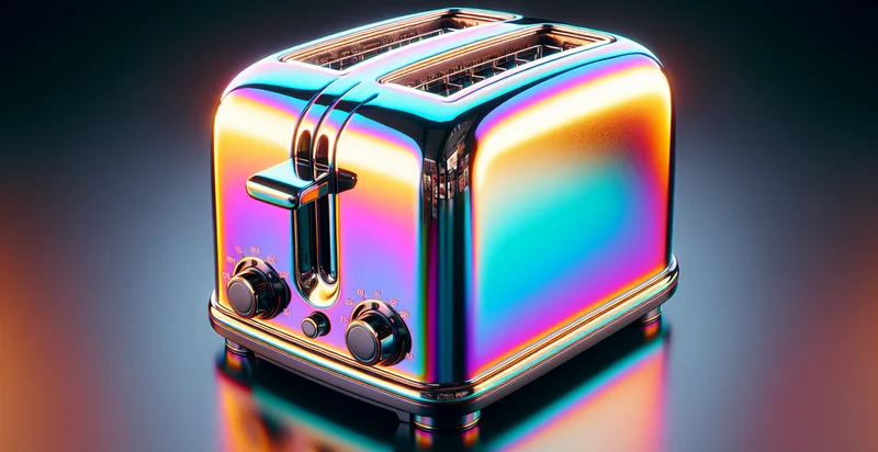 the color of a toaster identifier