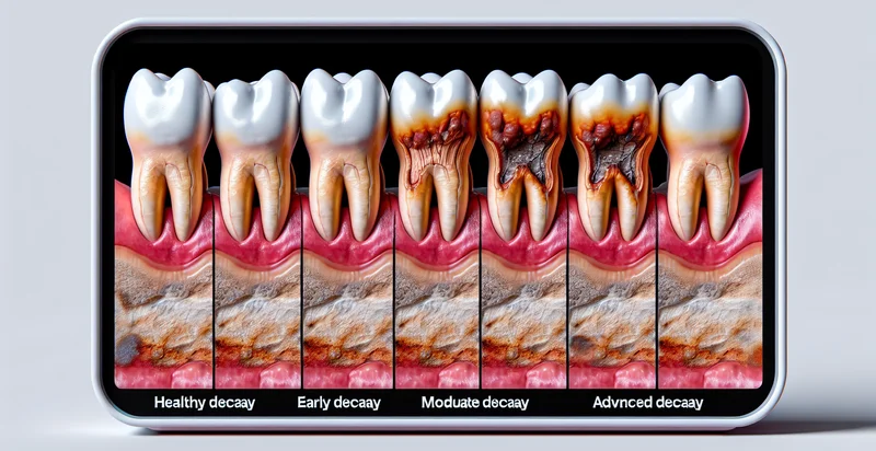 tooth decay stages identifier