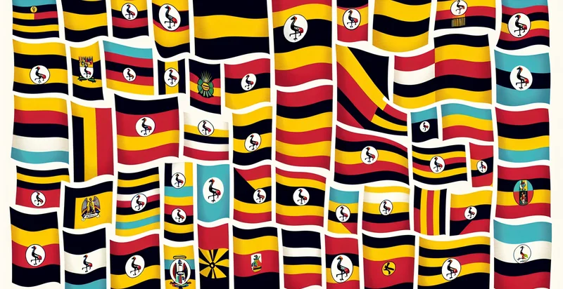 ugandan district flags identifier