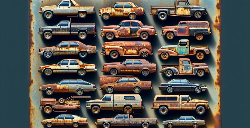 vehicle rust level identifier