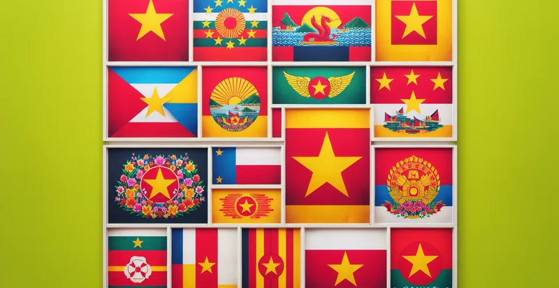 vietnamese province flags identifier