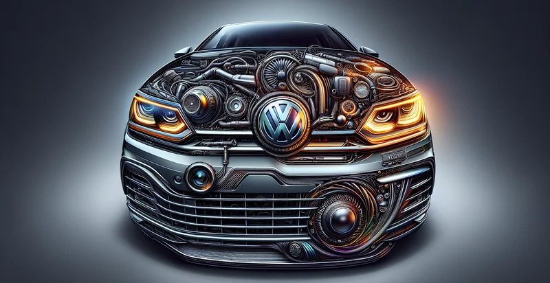 volkswagen make by headlight identifier