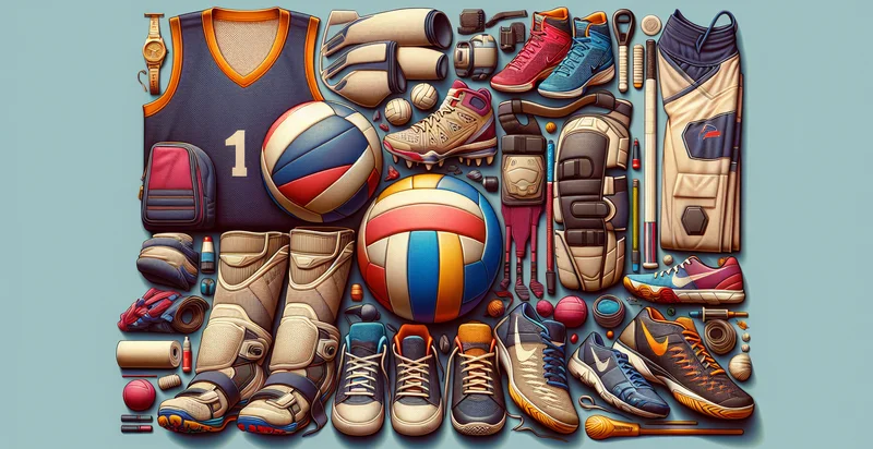 volleyball gear by logo identifier