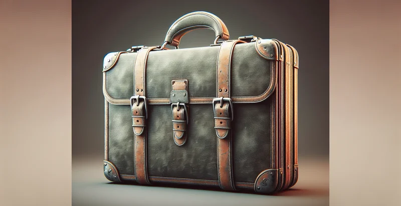 what material a briefcase is made from identifier