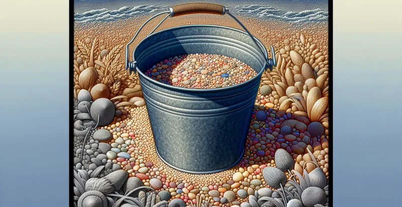 what material a bucket is made from identifier