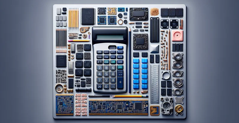 what material a calculator is made from identifier