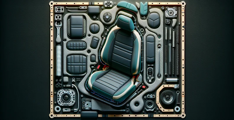 what material a car seat is made from identifier