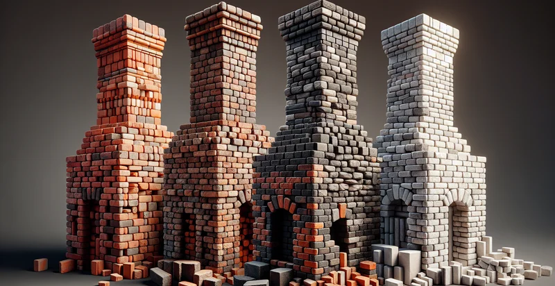 what material a chimney is made from identifier