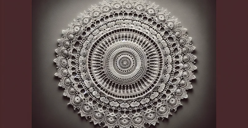 what material a doily is made from identifier