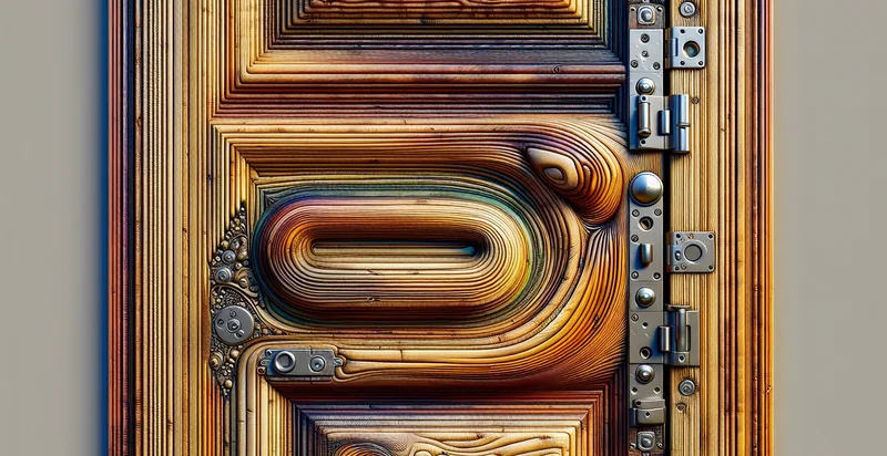 what material a door is made from identifier